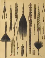 Picture 31 of 50 from Ethnographische beschrijving van de west- en noord-kust van Nederlandsch Nieuw-Guinea / door F.S.A. de Clercq met medewerking van J.D.E. Schmeltz ... Met bijvoeging eener schets der ethnographie van Duitsch en Britsch Nieuw-Guinea. Met 42 platen en 51 tekstillustraties (1893), leaf 380