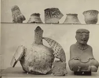 An illustration from Alt-Mexico : Archäologische Beiträge zur Kulturgeschichte seiner Bewohner : [volume 1] / von Hermann Strebel (1885)