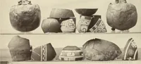 An illustration from Alt-Mexico : Archäologische Beiträge zur Kulturgeschichte seiner Bewohner : [volume 1] / von Hermann Strebel (1885)