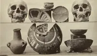 An illustration from Alt-Mexico : Archäologische Beiträge zur Kulturgeschichte seiner Bewohner : [volume 1] / von Hermann Strebel (1885)
