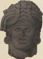 An illustration from Antiquités mexicaines : relation des trois expéditions du capitaine Dupaix, ordonnées en 1805, 1806, et 1807, pour la recherche des antiquités du pays, notamment celles de Mitla et de Palenque : [atlas] / accompagnée des dessins de Castañeda et d'une carte du pays exploré ; suivie d'un parallèle de ces monuments avec ceux de l'Égypte, de l'Indostan, et du reste de l'ancien monde, par M. Alexandre Lenoir, d'une dissertation sur l'origine de l'ancienne population des deux Amériques et sur les diverses antiquités de ce continent, par M. Warden, avec un discours préliminaire par M. Charles Farcy, et des notes explicatives, et autres documents, par MM. Baradère, de St. Priest, et plusieurs voyageurs que ont parcouru l'Amérique (1834)