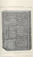 An illustration from Antiquités mexicaines : relation des trois expéditions du capitaine Dupaix, ordonnées en 1805, 1806, et 1807, pour la recherche des antiquités du pays, notamment celles de Mitla et de Palenque : [atlas] / accompagnée des dessins de Castañeda et d'une carte du pays exploré ; suivie d'un parallèle de ces monuments avec ceux de l'Égypte, de l'Indostan, et du reste de l'ancien monde, par M. Alexandre Lenoir, d'une dissertation sur l'origine de l'ancienne population des deux Amériques et sur les diverses antiquités de ce continent, par M. Warden, avec un discours préliminaire par M. Charles Farcy, et des notes explicatives, et autres documents, par MM. Baradère, de St. Priest, et plusieurs voyageurs que ont parcouru l'Amérique (1834)