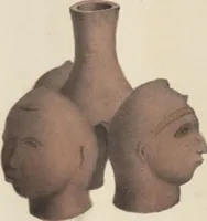 An illustration from Antiquités mexicaines : relation des trois expéditions du capitaine Dupaix, ordonnées en 1805, 1806, et 1807, pour la recherche des antiquités du pays, notamment celles de Mitla et de Palenque : [atlas] / accompagnée des dessins de Castañeda et d'une carte du pays exploré ; suivie d'un parallèle de ces monuments avec ceux de l'Égypte, de l'Indostan, et du reste de l'ancien monde, par M. Alexandre Lenoir, d'une dissertation sur l'origine de l'ancienne population des deux Amériques et sur les diverses antiquités de ce continent, par M. Warden, avec un discours préliminaire par M. Charles Farcy, et des notes explicatives, et autres documents, par MM. Baradère, de St. Priest, et plusieurs voyageurs que ont parcouru l'Amérique (1834)