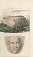 Picture 21 of 190 from Antiquités mexicaines : relation des trois expéditions du capitaine Dupaix, ordonnées en 1805, 1806, et 1807, pour la recherche des antiquités du pays, notamment celles de Mitla et de Palenque : [atlas] / accompagnée des dessins de Castañeda et d'une carte du pays exploré ; suivie d'un parallèle de ces monuments avec ceux de l'Égypte, de l'Indostan, et du reste de l'ancien monde, par M. Alexandre Lenoir, d'une dissertation sur l'origine de l'ancienne population des deux Amériques et sur les diverses antiquités de ce continent, par M. Warden, avec un discours préliminaire par M. Charles Farcy, et des notes explicatives, et autres documents, par MM. Baradère, de St. Priest, et plusieurs voyageurs que ont parcouru l'Amérique (1834), leaf 24