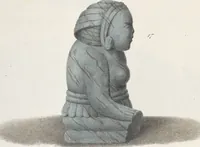 Picture 45 of 190 from Antiquités mexicaines : relation des trois expéditions du capitaine Dupaix, ordonnées en 1805, 1806, et 1807, pour la recherche des antiquités du pays, notamment celles de Mitla et de Palenque : [atlas] / accompagnée des dessins de Castañeda et d'une carte du pays exploré ; suivie d'un parallèle de ces monuments avec ceux de l'Égypte, de l'Indostan, et du reste de l'ancien monde, par M. Alexandre Lenoir, d'une dissertation sur l'origine de l'ancienne population des deux Amériques et sur les diverses antiquités de ce continent, par M. Warden, avec un discours préliminaire par M. Charles Farcy, et des notes explicatives, et autres documents, par MM. Baradère, de St. Priest, et plusieurs voyageurs que ont parcouru l'Amérique (1834), leaf 43