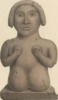An illustration from Antiquités mexicaines : relation des trois expéditions du capitaine Dupaix, ordonnées en 1805, 1806, et 1807, pour la recherche des antiquités du pays, notamment celles de Mitla et de Palenque : [atlas] / accompagnée des dessins de Castañeda et d'une carte du pays exploré ; suivie d'un parallèle de ces monuments avec ceux de l'Égypte, de l'Indostan, et du reste de l'ancien monde, par M. Alexandre Lenoir, d'une dissertation sur l'origine de l'ancienne population des deux Amériques et sur les diverses antiquités de ce continent, par M. Warden, avec un discours préliminaire par M. Charles Farcy, et des notes explicatives, et autres documents, par MM. Baradère, de St. Priest, et plusieurs voyageurs que ont parcouru l'Amérique (1834)