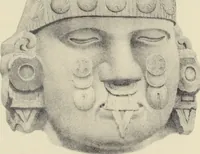 An illustration from Monumentos del arte mexicano antiguo : Ornamentación, mitología, tributos y monumentos : [volume 2] / por el Dr. Antonio Peñafiel (1890)