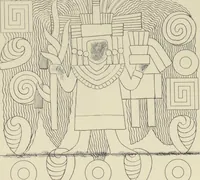 Picture 126 of 137 from Monumentos del arte mexicano antiguo : Ornamentación, mitología, tributos y monumentos : [volume 2] / por el Dr. Antonio Peñafiel (1890), leaf 328