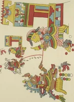 An illustration from Monumentos del arte mexicano antiguo : Ornamentación, mitología, tributos y monumentos : [volume 3] / por el Dr. Antonio Peñafiel (1890)