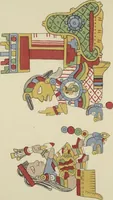An illustration from Monumentos del arte mexicano antiguo : Ornamentación, mitología, tributos y monumentos : [volume 3] / por el Dr. Antonio Peñafiel (1890)