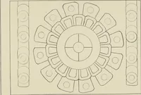 An illustration from Monumentos del arte mexicano antiguo : Ornamentación, mitología, tributos y monumentos : [volume 3] / por el Dr. Antonio Peñafiel (1890)
