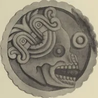 An illustration from Monumentos del arte mexicano antiguo : Ornamentación, mitología, tributos y monumentos : [volume 3] / por el Dr. Antonio Peñafiel (1890)