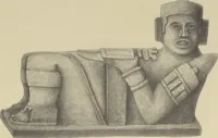 An illustration from Monumentos del arte mexicano antiguo : Ornamentación, mitología, tributos y monumentos : [volume 3] / por el Dr. Antonio Peñafiel (1890)