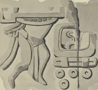 An illustration from Monumentos del arte mexicano antiguo : Ornamentación, mitología, tributos y monumentos : [volume 3] / por el Dr. Antonio Peñafiel (1890)