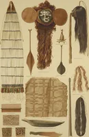 An illustration from Kultur und Industrie südamerikanischer Völker : nach dem im Besitze des Museums für Völkerkunde zu Leipzig befindlichen Sammlungen : [volume 2] / von A. Stübel, W. Reiss und B. Koppel ; Text und Beschreibung der Tafeln von Max Uhle (1889)