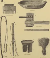 An illustration from Kultur und Industrie südamerikanischer Völker : nach dem im Besitze des Museums für Völkerkunde zu Leipzig befindlichen Sammlungen : [volume 2] / von A. Stübel, W. Reiss und B. Koppel ; Text und Beschreibung der Tafeln von Max Uhle (1889)