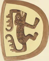 An illustration from Ancient Peruvian art : contributions to the archaeology of the empire of the Incas : [volume 2] / from his collections, by Arthur Baessler tr. by A.H. Keane . (1902)