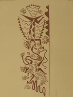 An illustration from Ancient Peruvian art : contributions to the archaeology of the empire of the Incas : [volume 3] / from his collections, by Arthur Baessler tr. by A.H. Keane . (1902)