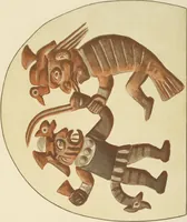 An illustration from Ancient Peruvian art : contributions to the archaeology of the empire of the Incas : [volume 3] / from his collections, by Arthur Baessler tr. by A.H. Keane . (1902)