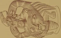 An illustration from Ancient Peruvian art : contributions to the archaeology of the empire of the Incas : [volume 3] / from his collections, by Arthur Baessler tr. by A.H. Keane . (1902)