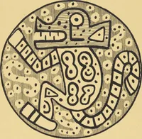 An illustration from Ancient Peruvian art : contributions to the archaeology of the empire of the Incas : [volume 4] / from his collections, by Arthur Baessler tr. by A.H. Keane . (1902)