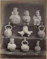 Picture 8 of 33 from Ancient pottery from the graves of Indians of Peru, South America : cheifly [sic] from the Santa valley near Chimbote ... photographed for W.W. Evans / by J.W. Hennager, New Rochelle, Jany. 1877 (1877), leaf 15