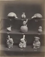 Picture 14 of 33 from Ancient pottery from the graves of Indians of Peru, South America : cheifly [sic] from the Santa valley near Chimbote ... photographed for W.W. Evans / by J.W. Hennager, New Rochelle, Jany. 1877 (1877), leaf 25