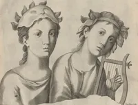 Picture 11 of 64 from Disegni intagliati in rame di pitture antiche ritrovate nelle scavazioni di Resina (1746), leaf 25
