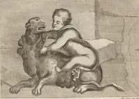 Picture 13 of 64 from Disegni intagliati in rame di pitture antiche ritrovate nelle scavazioni di Resina (1746), leaf 27
