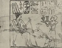 Picture 72 of 110 from Five years' explorations at Thebes : a record of work done 1907-1911 / by the Earl of Carnarvon and Howard Carter, with chapters by F. Ll. Griffith, George Legrain, George Möller, Percy E. Newberry and Wilhelm Spiegelberg ; with seventy-nine plates and frontispiece (1912), leaf 212