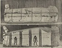 Picture 88 of 110 from Five years' explorations at Thebes : a record of work done 1907-1911 / by the Earl of Carnarvon and Howard Carter, with chapters by F. Ll. Griffith, George Legrain, George Möller, Percy E. Newberry and Wilhelm Spiegelberg ; with seventy-nine plates and frontispiece (1912), leaf 238