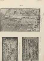 An illustration from Five years' explorations at Thebes : a record of work done 1907-1911 / by the Earl of Carnarvon and Howard Carter, with chapters by F. Ll. Griffith, George Legrain, George Möller, Percy E. Newberry and Wilhelm Spiegelberg ; with seventy-nine plates and frontispiece (1912)
