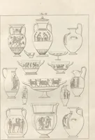 Picture 6 of 8 from Cenni sulla maniera di rinvenire i vasi fittili italo-greci : sulla loro costruzione, sulle loro fabbriche più distinte e sulla progressione e decadimento dell'arte vasaria / di Raffaele Gargiulo (1831), leaf 52