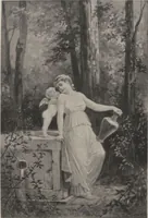 Picture 6 of 26 from Poetic thoughts, with pictures : paintings by members of the Artists' Fund Society of Philadelphia (1886), leaf 17