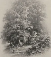 Picture 17 of 26 from Poetic thoughts, with pictures : paintings by members of the Artists' Fund Society of Philadelphia (1886), leaf 50