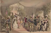 Picture 8 of 9 from The Eglinton tournament : dedicated to the Earl of Eglinton / Edward Corbould (1840), leaf 14