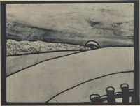 An illustration from Meisterwerke der deutschen Glasmalerei / hrsg. vom Badischen Kunstgewerbe-Verein aus Anlass der im Jahre 1901 stattgefundenen Glasmalerei-ausstellung zu Karlsruhe i. B. 100 Tafeln in Lichtdruck nebst einem Begleitwort von F. S. Meyer (1903)