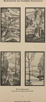 Picture 67 of 123 from Meisterwerke der deutschen Glasmalerei / hrsg. vom Badischen Kunstgewerbe-Verein aus Anlass der im Jahre 1901 stattgefundenen Glasmalerei-ausstellung zu Karlsruhe i. B. 100 Tafeln in Lichtdruck nebst einem Begleitwort von F. S. Meyer (1903), leaf 113