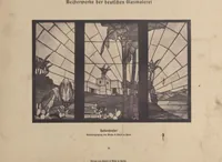 Picture 72 of 123 from Meisterwerke der deutschen Glasmalerei / hrsg. vom Badischen Kunstgewerbe-Verein aus Anlass der im Jahre 1901 stattgefundenen Glasmalerei-ausstellung zu Karlsruhe i. B. 100 Tafeln in Lichtdruck nebst einem Begleitwort von F. S. Meyer (1903), leaf 123