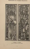 Picture 75 of 123 from Meisterwerke der deutschen Glasmalerei / hrsg. vom Badischen Kunstgewerbe-Verein aus Anlass der im Jahre 1901 stattgefundenen Glasmalerei-ausstellung zu Karlsruhe i. B. 100 Tafeln in Lichtdruck nebst einem Begleitwort von F. S. Meyer (1903), leaf 129