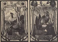 Picture 102 of 123 from Meisterwerke der deutschen Glasmalerei / hrsg. vom Badischen Kunstgewerbe-Verein aus Anlass der im Jahre 1901 stattgefundenen Glasmalerei-ausstellung zu Karlsruhe i. B. 100 Tafeln in Lichtdruck nebst einem Begleitwort von F. S. Meyer (1903), leaf 175