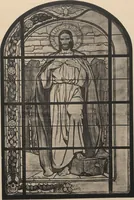 Picture 106 of 123 from Meisterwerke der deutschen Glasmalerei / hrsg. vom Badischen Kunstgewerbe-Verein aus Anlass der im Jahre 1901 stattgefundenen Glasmalerei-ausstellung zu Karlsruhe i. B. 100 Tafeln in Lichtdruck nebst einem Begleitwort von F. S. Meyer (1903), leaf 181