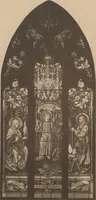 Picture 2 of 123 from Meisterwerke der deutschen Glasmalerei / hrsg. vom Badischen Kunstgewerbe-Verein aus Anlass der im Jahre 1901 stattgefundenen Glasmalerei-ausstellung zu Karlsruhe i. B. 100 Tafeln in Lichtdruck nebst einem Begleitwort von F. S. Meyer (1903), leaf 19