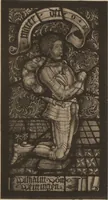 Picture 6 of 123 from Meisterwerke der deutschen Glasmalerei / hrsg. vom Badischen Kunstgewerbe-Verein aus Anlass der im Jahre 1901 stattgefundenen Glasmalerei-ausstellung zu Karlsruhe i. B. 100 Tafeln in Lichtdruck nebst einem Begleitwort von F. S. Meyer (1903), leaf 23