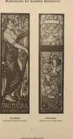 Picture 14 of 123 from Meisterwerke der deutschen Glasmalerei / hrsg. vom Badischen Kunstgewerbe-Verein aus Anlass der im Jahre 1901 stattgefundenen Glasmalerei-ausstellung zu Karlsruhe i. B. 100 Tafeln in Lichtdruck nebst einem Begleitwort von F. S. Meyer (1903), leaf 31