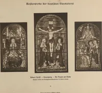 Picture 25 of 123 from Meisterwerke der deutschen Glasmalerei / hrsg. vom Badischen Kunstgewerbe-Verein aus Anlass der im Jahre 1901 stattgefundenen Glasmalerei-ausstellung zu Karlsruhe i. B. 100 Tafeln in Lichtdruck nebst einem Begleitwort von F. S. Meyer (1903), leaf 51