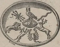 Picture 13 of 77 from Catalogue of the engraved gems collected between the years 1845 and 1877 by C.W. King : manuscript (1877), leaf 178