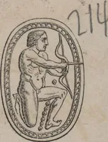 An illustration from Catalogue of the engraved gems collected between the years 1845 and 1877 by C.W. King : manuscript (1877)