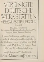 An illustration from Ausstellung des Sonderbundes Westdeutscher Kunstfreunde und Künstler, Düsseldorf, 1910 : vom 16. Juli bis 9. Oktober im Städtischen Kunstpalast am Kaiser-Wilhelm-Park : illustrierter Katalog (1910)