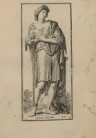 An illustration from Toneel van Sinnebeelden : geopent tot Dienst van Schilders Beelthouders etc / door A. Houbraken (1736)
